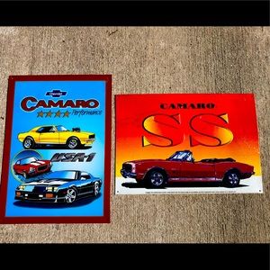Chevrolet Camaro Signs